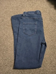 M&Co Women's Blue Jeggings Jeans, Size 14 - Picture 1 of 5
