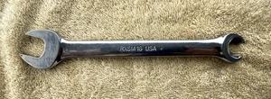 VINTAGE SNAP-ON 16mm FLARE-OPEN END WRENCH NO. RXSM16 - Picture 1 of 4