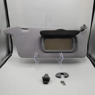 2001-2004 Honda Civic Sun Visor Gray Passenger Side OEM Vanity Mirror 7th Gen - Imagem 1 de 4