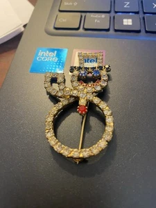 Snowman Xmas Pin Adorable - Picture 1 of 2