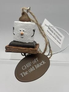 Midwest Of Cannon Falls Smores Holiday Ornament Rare Sample Small Chocolate Chip - Bild 1 von 5