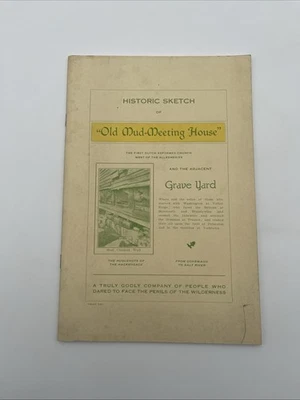 Historic Sketch Of Old Mud-Meeting House Grave Yard Harrodsburg, Kentucky 1900 - Image 1 of 4