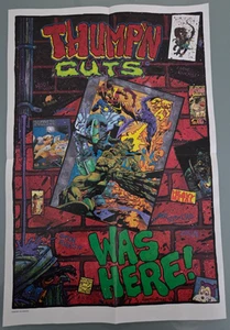 THUMP'N GUTS POSTER 19.5" x 13" KITCHEN SINK COMICS SIMON BISLEY ART UNUSED 1993 - Picture 1 of 1