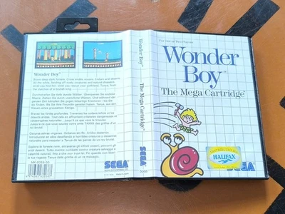 ## Sega Master System - Wonder Boy 1/Ms Game ## - Image 1 of 2