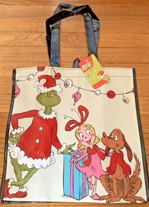BioWorld NEW The GRINCH Reusable Tote/Shopping Bag - 13" x 13.75" x 5.75" - Picture 1 of 3