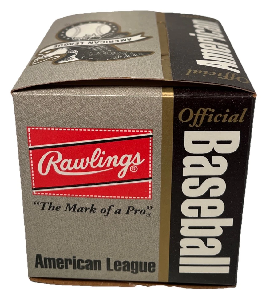 1980’s Rawlings MLB Official Ball American League Bobby Brown Baseball (B58) #1