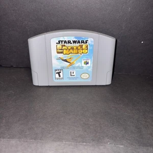 Cartucho Videojuego N64 Star Wars Episodio 1 Batalla por Naboo Nintendo 64 - Imagen 1 de 5