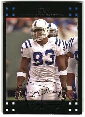 2007 Topps #257 Dwight Freeney Indianapolis Colts - Image 1 of 2