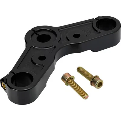 Máquina Joker Triple Árbol Superior - Negro Anodizado Motocicleta Bicicleta de Calle 10-333B Foto 1 de 3