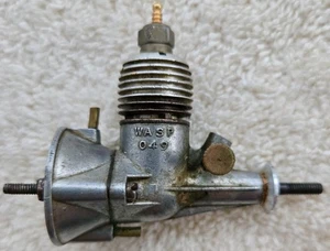 Vintage Wasp .049 CL/FF Model Airplane Engine - Picture 1 of 4