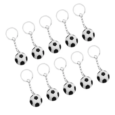  10 Piezas Llavero Fútbol Llavero Mini Pelotas - Imagen 1 de 4