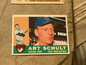 1960 Topps - Art Schult #93 - Near Mint - Great Corners - No Creases - We’ll Cen - Picture 1 of 2