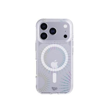 Tech21 EvoSparkle Case for iPhone 17 Pro – Lunar | Slim Protective Case | Imp... - Image 1 of 4