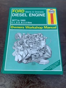 Ford Granada MK2/MK3 DIESEL ENGINE Haynes Workshop Repair Manual 1977-1990 - Picture 1 of 14