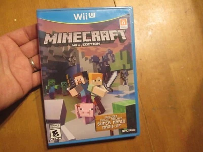 MINECRAFT NINTENDO WII U EDITION NEW FACTORY SEALED - Image 1 of 4