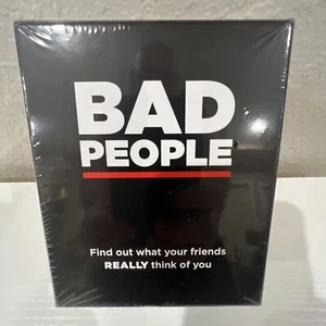 BAD PEOPLE ADULT PARTY CARD GAME BRAND NEW FACTORY SEALED FREE SHIPPING BAR 2022 - Picture 1 of 10