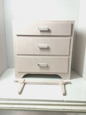 Espejo tocador rosa miniatura vintage construido a medida pequeño juguete para niños decoración Foto 1 de 4