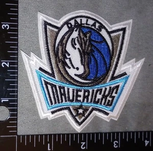 DALLAS MAVERICKS NBA IRON EMBROIDERED PATCH - Picture 1 of 3