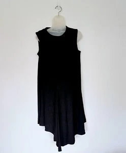 Abito COS asimmetrico Lagenlook taglia S nero raccolto twist davanti senza maniche - Foto 1 di 15