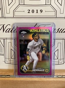 2024 Topps Chrome Update DARELL HERNAIZ Magenta Refractor #USC21 /399 - Picture 1 of 2