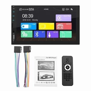 7'' Fit Apple Carplay Android Auto Car MP5 Player Bluetooth GPS Stereo FM Radio - Imagen 1 de 19