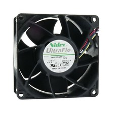 Ventola 80mm 80x80x38 mm NIDEC V80E12BGA5-57 12V 1 4A DC Air Fan 8cm 4 Fili