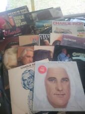 Charlie Rich  LPs. 19 Albums(job lot)  Low Cost  Starter collection-REAR BUNDLE 