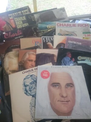 Charlie Rich 19 LPS LOT. Low Cost  Starter collection-REAR BUNDLE ** — 第 1/4 张图片