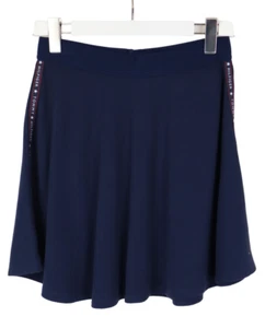 TOMMY HILFIGER Skirt Girl's 16 YEARS Elastic Waist Pull On Dark Blue Stretch - Picture 1 of 10