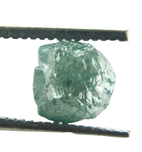 3,17 CTS CRUDO SIN CORTAR DIAMANTE AZUL NATURAL PIEZA ÁSPERA 7,56x7,60x6,46 MM - Imagen 1 de 8
