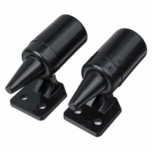 8x Universal Auto Deer Alert Device Pipe Animal Wildlife Warning Alarm Black - Photo 1/10