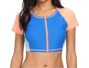 Top para mujer TYR Seaside Aluna XL azul/coral Trgss1a-823 - Imagen 1 de 10