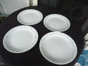4 corning ware corelle country cottage dinner plates - Picture 1 of 5