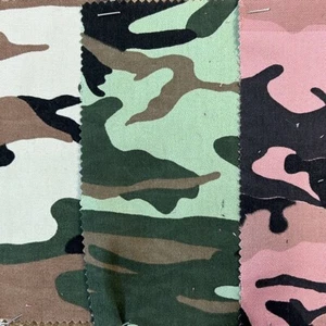 10m TRADE Army Camo Cotton Drill Twill Thick Fabric Camouflage Jeans Cloth 137cm - Picture 1 of 19