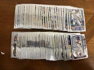 100 CARD BASEBALL ROOKIE PROSPECT LOT ONLY 2023 TOPPS BOWMAN CHROME RC
