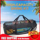 Multifunctional Mesh Tote Large Capacity Shoulder Bag for Outdoor Beach Swimming