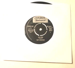 Roy Orbison 7" Record 45 Falling / Distant Drums   Uk import - Picture 1 of 5