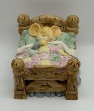 Ganz 1992 Little Cheesers “Sweet Dreams” Little Truffle Tucked Into Bed #05236