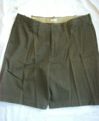 NOVO!  Shorts Van Heusen algodão chinos, tamanho cintura masculina 42 x L 11"  - Imagem 1 de 2