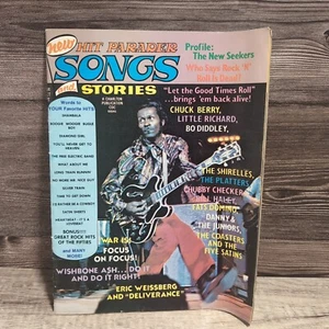 Hit Parader Songs And Stories Magazine October 1973 Chuck Berry Little Richard - Picture 1 of 4