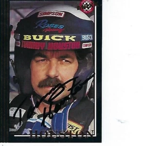 TOMMY HOUSTON SIGNED 1992 MAXX RACING #39 - NASCAR - Picture 1 of 1