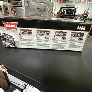 WARN AXON 35-S ATV/UTV Winch w/ 50’ x 3/16” Spydura Synthetic Rope - Picture 1 of 4