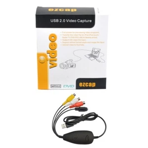 Ezcap172 USB Video Grabber Converter VHS Nagrywarka wideo DVD Kamera - Zdjęcie 1 z 8