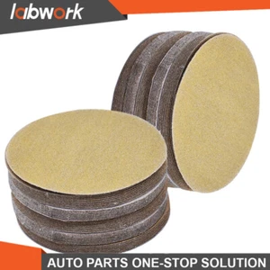 Labwork Sanding Disc NO-Hole Hook & Loop Grit 240-320 Sand Paper 100 Pieces 5" - Picture 1 of 12