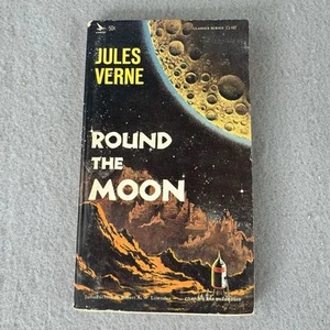Round the Moon von Jules Verne Taschenbuch Airmont Classic Series 1969 - Bild 1 von 8