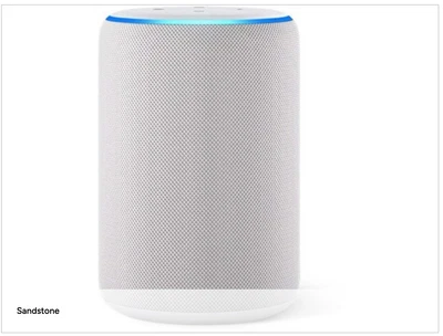 NEW 🔥 Amazon Echo 3rd Gen Alexa Smart Speaker US Version DOLBY SANDSTONE WHITE - Image 1 of 4