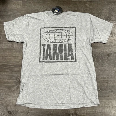 TAMLA Records MOTOWN Official NWT Y2K Retro Record Label Logo T-Shirt Size XL - Image 1 of 4