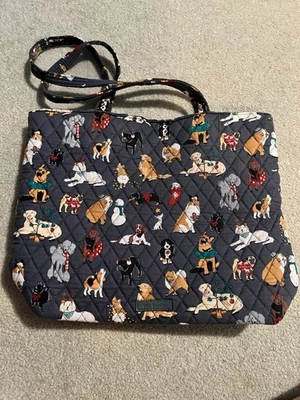 Vera Bradley Over Shoulder Christmas Purse In Holiday Dog Pattern - Image 1 of 4