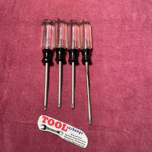 Craftsman 4PC Torx Screwdrivers T-10, T-15, T-20, T-25 41473 41474 41475 41476 - Picture 1 of 6