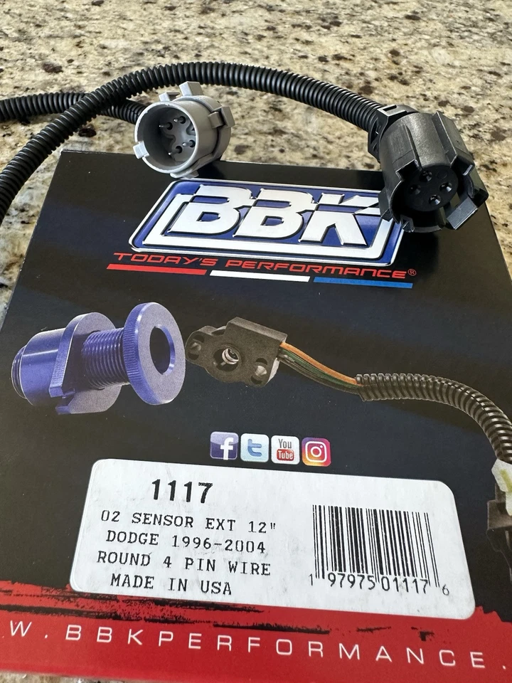 Extensión de arnés de cables con sensor BBK O2 | Dodge Viper Round Connection | 1117 Foto 1 de 4
